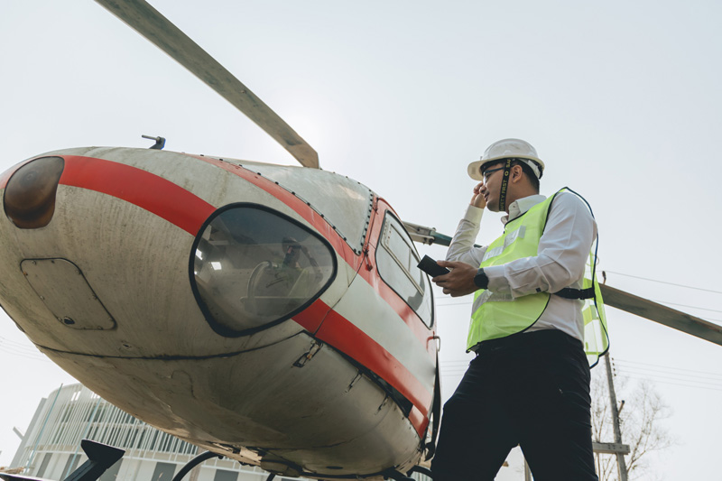 Cantieri temporanei o mobili: disciplina normativa nell’utilizzo dell’elicottero per il mero trasporto di attrezzature in quota