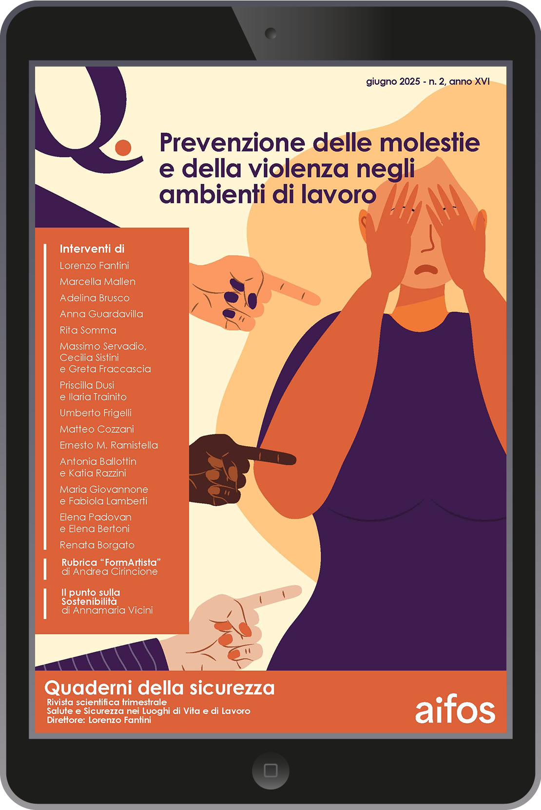 Prevenzione delle molestie e della violenza nei luoghi di lavoro